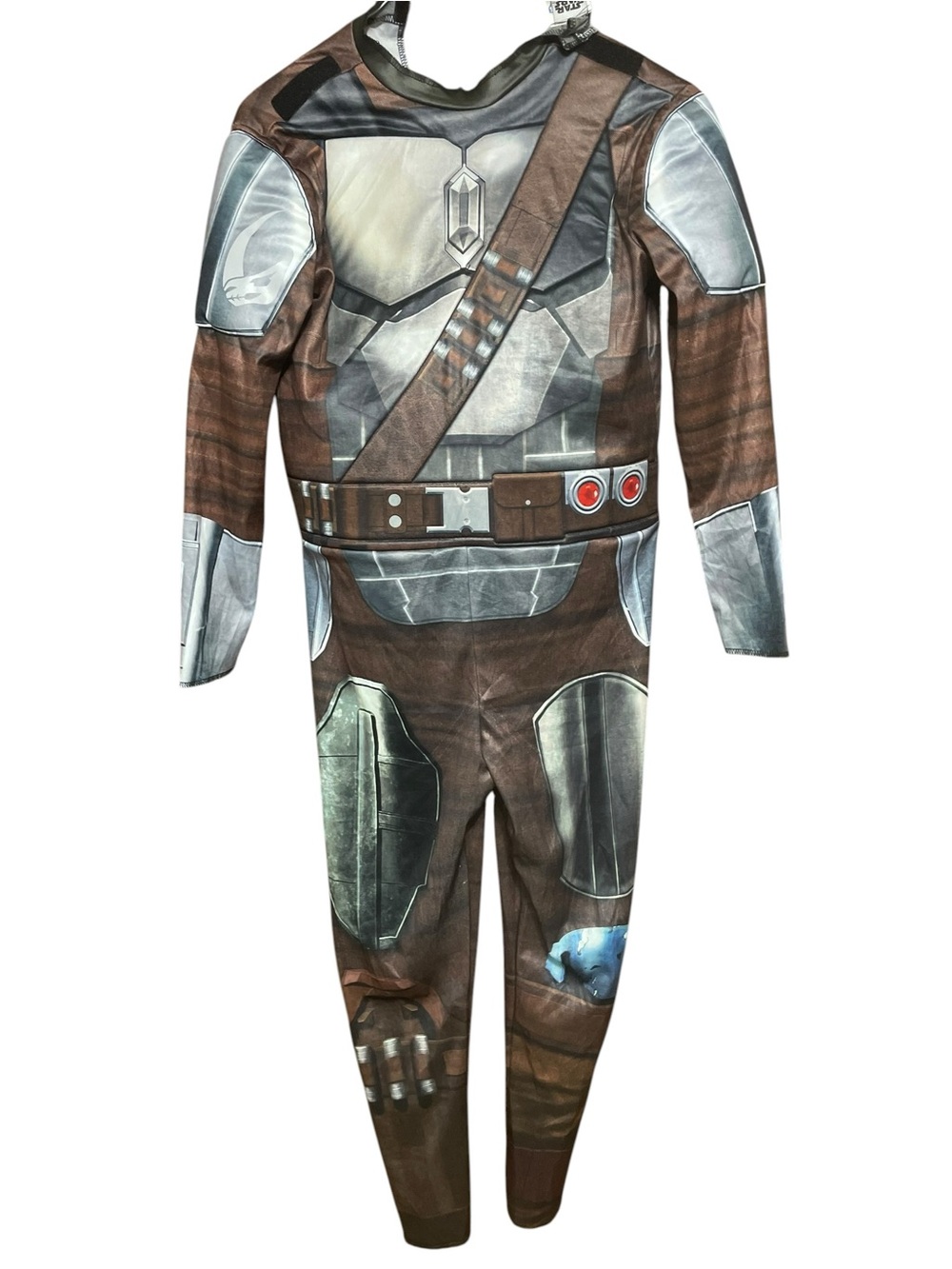 Star Wars Brown and Silver Mandalorian-Style Kids Costume